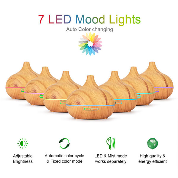 7 Color LED Light Aroma Diffuser